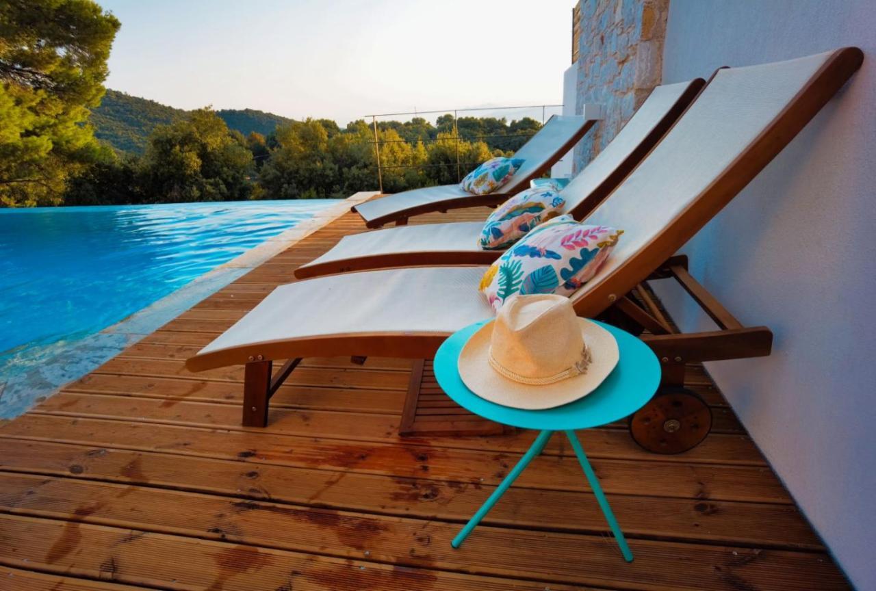 Allure Luxury Villas 3&4 Serenity Retreat Moni Evaggelistrias Exterior foto