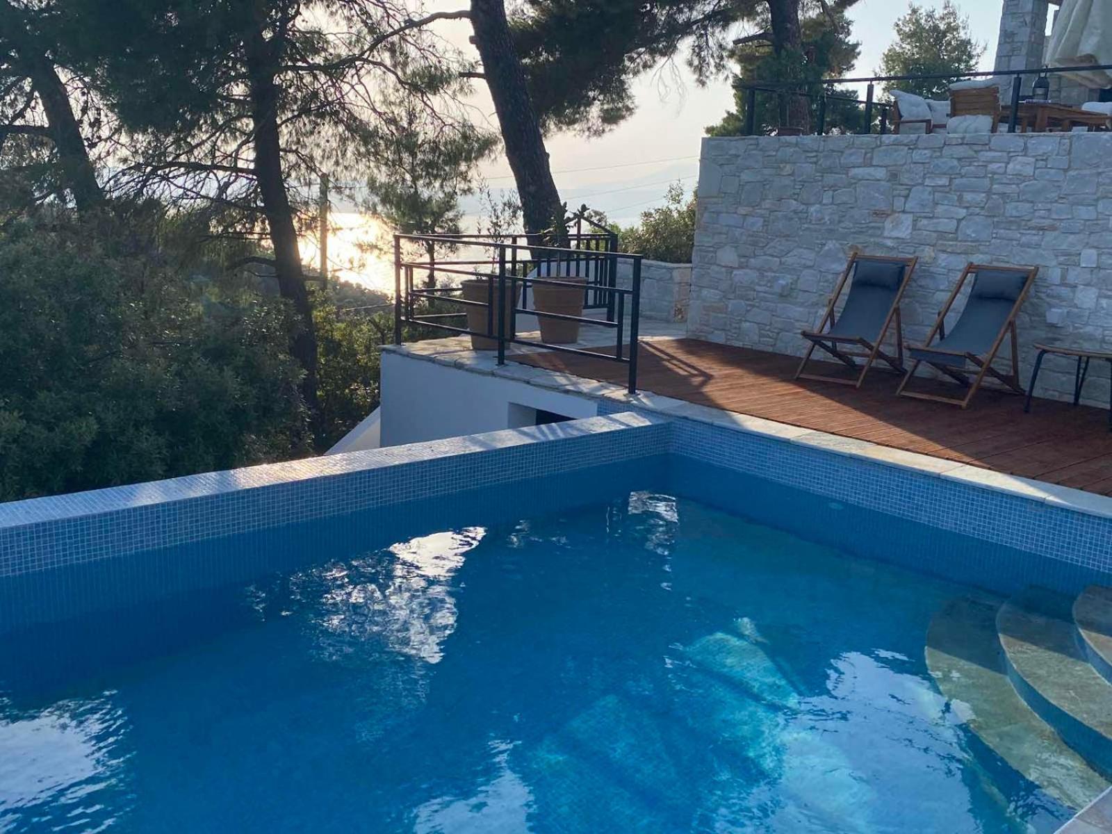 Allure Luxury Villas 3&4 Serenity Retreat Moni Evaggelistrias Exterior foto