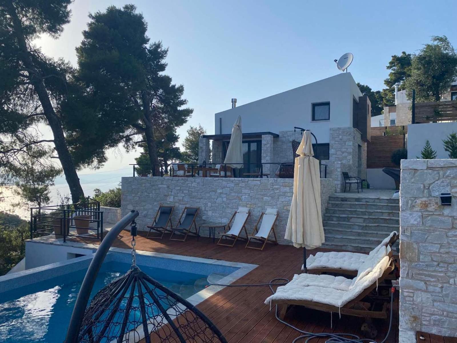 Allure Luxury Villas 3&4 Serenity Retreat Moni Evaggelistrias Exterior foto