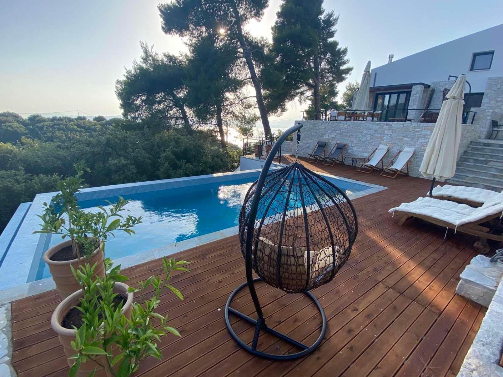 Allure Luxury Villas 3&4 Serenity Retreat Moni Evaggelistrias Exterior foto