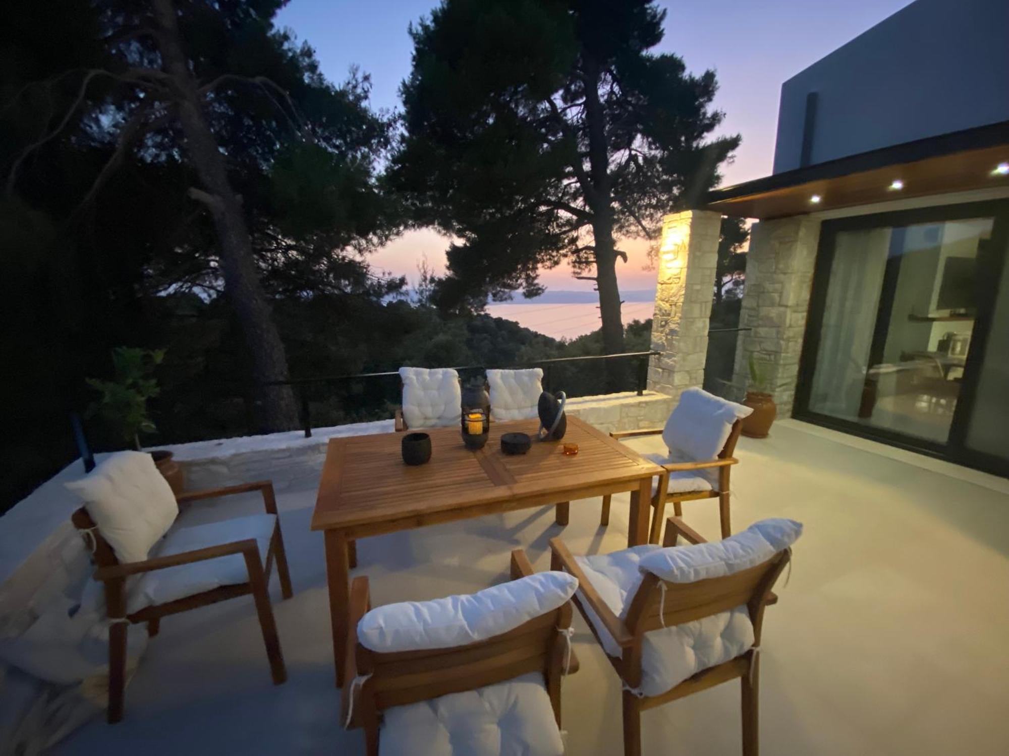 Allure Luxury Villas 3&4 Serenity Retreat Moni Evaggelistrias Exterior foto